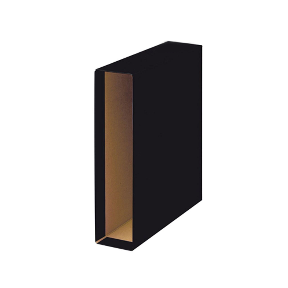 Caixa p/Pasta Arquivo L80 Cartao Micro 310x290 (Preto)