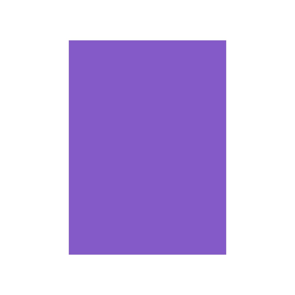 Cartolina 50x65cm Violeta/Roxo 7V 180g 1 Folha
