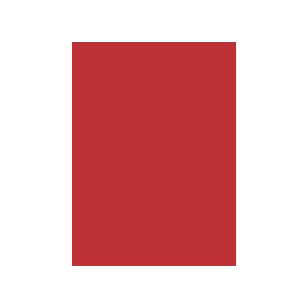 Cartolina 50x65cm Vermelho 8F 180g 1 Folha