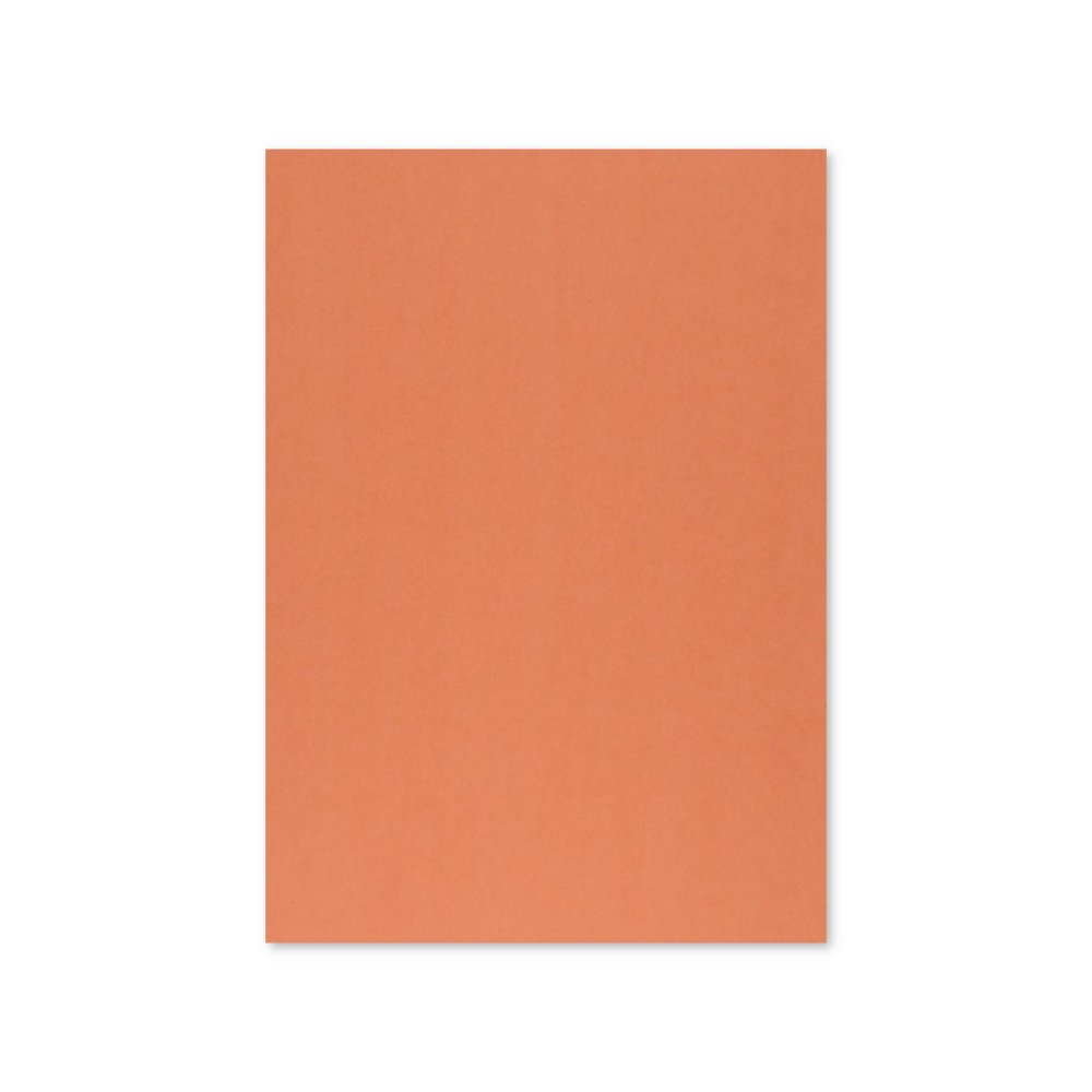Cartolina 50x65cm Laranja Forte 6F 250g 1 Folha