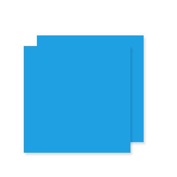Cartolina 50x65cm Azul Maldivas 240g 25 Folhas Canson