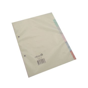 Separadores A5 Cartolina 6un (AC1203)