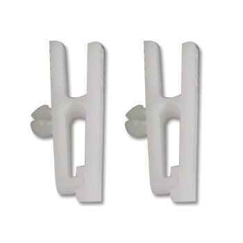 Mola Plástico para Porta-Nomes Branco 100un