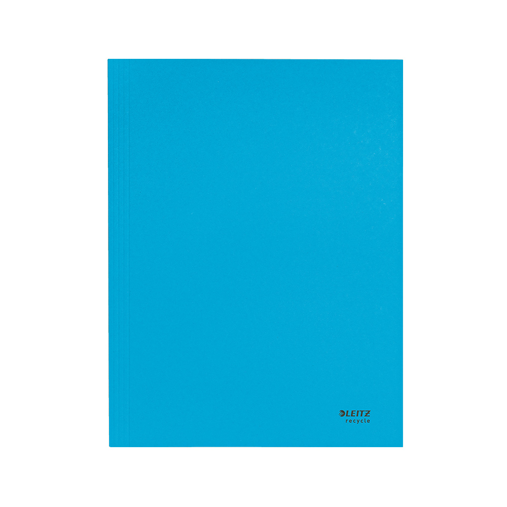 Pasta Cartão Recycle A4 3 Abas Azul