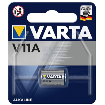 Pilhas V11A Alcalinas 6V 38mAh Varta 1un