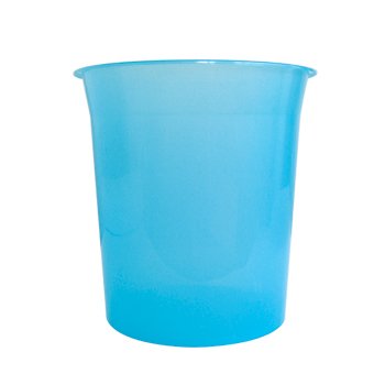 Papeleira 15L Plástico Verde Transparente