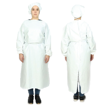 Bata Descartável Cirúrgica Impermeável EN13795-1:2019 1un