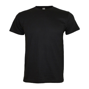 T-Shirt Adulto Algodão 155g Preto Tamanho XL