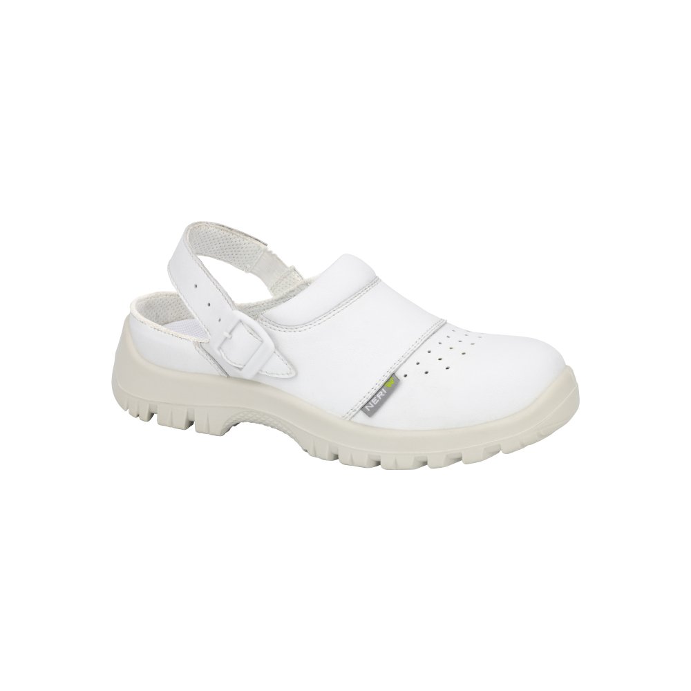 Sapatos Serviço Tamanho 40 Baixo SB SR Naxos Branco