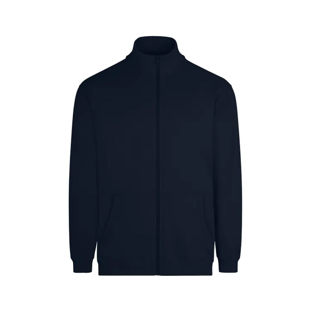 Sweatshirt Algodão 270g Casaco Azul Navy Tamanho M