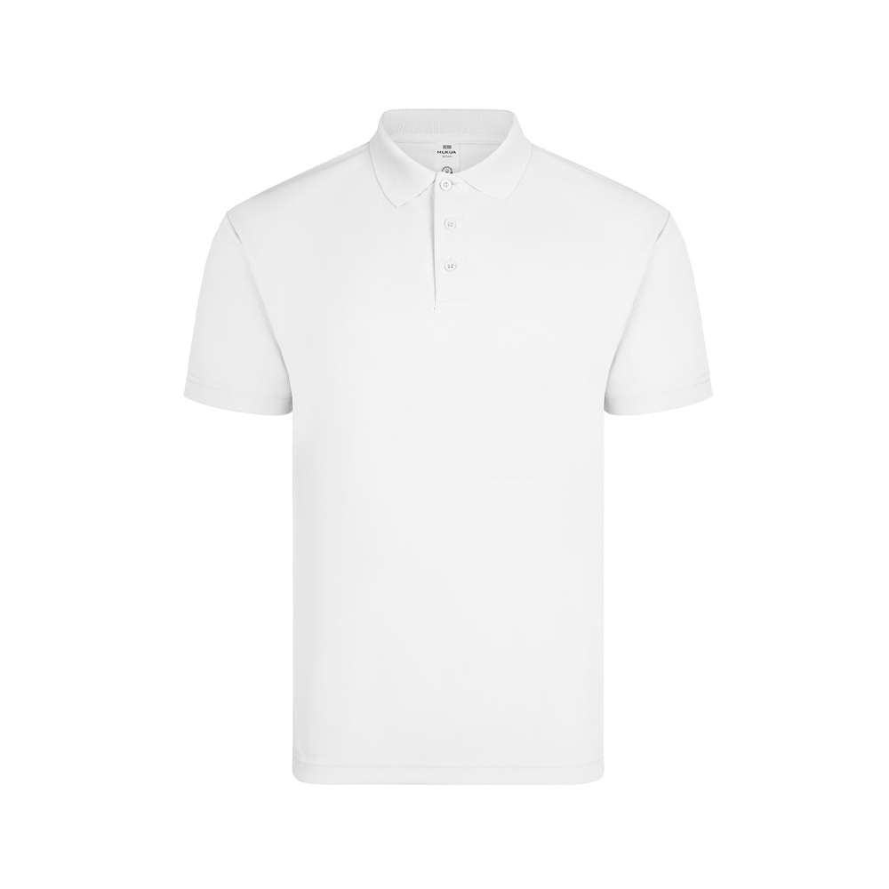 Polo Adulto Manga Curta CoolPass 160g Branco Tamanho L