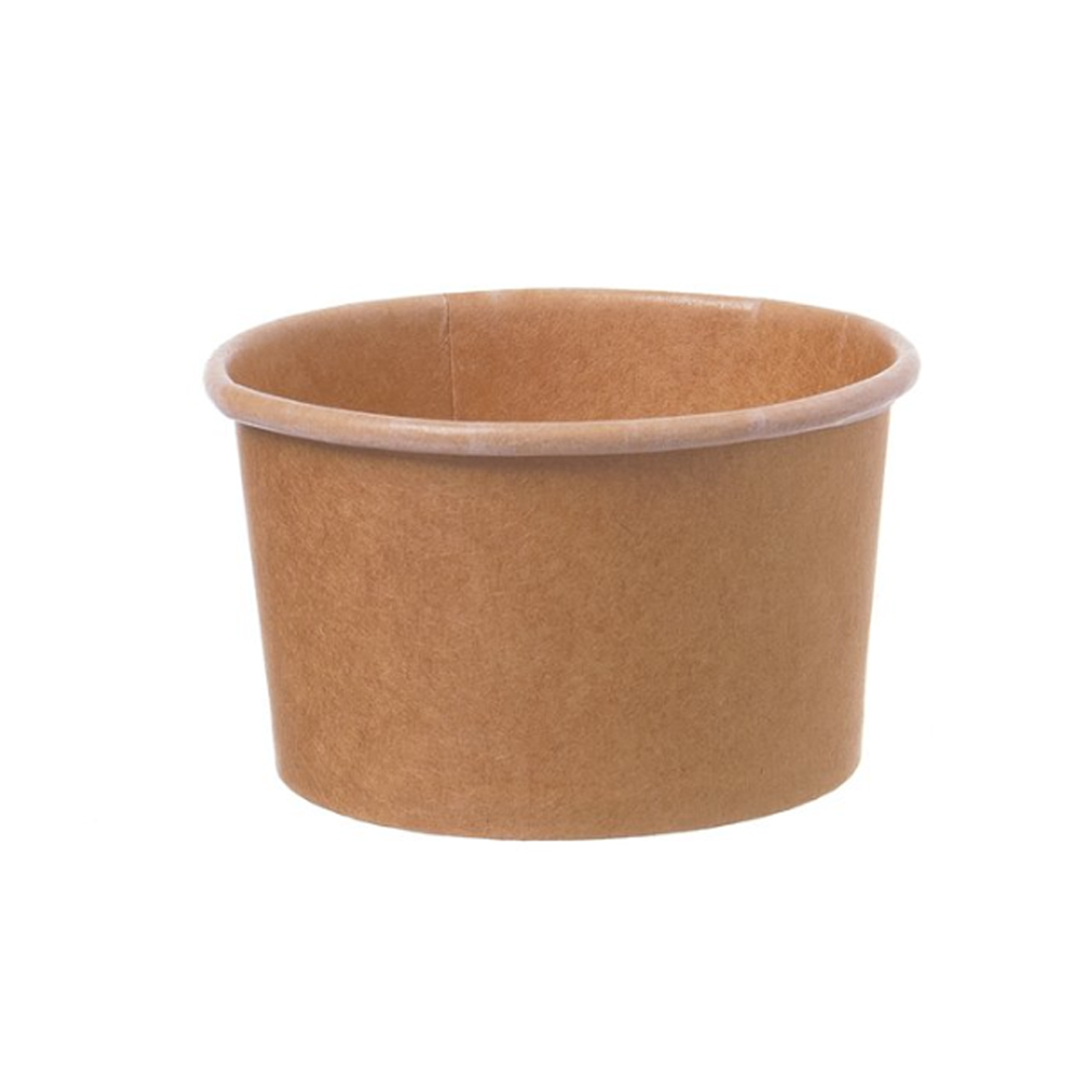 Copos Gelado 180ml Papel Kraft 50un