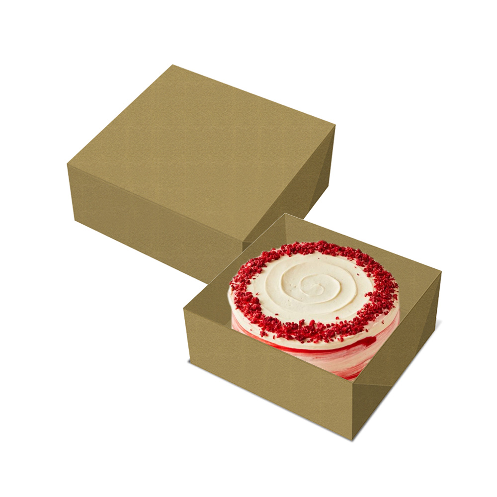 Caixa Cartolina Kraft 33x33x9,5cm 50un