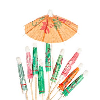 Palitos Adornos Sortidos Madeira para Festas 100un