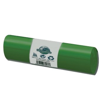 Sacos Lixo 100-120L 85x105cm 22my Verde 35Kg Carga 10un