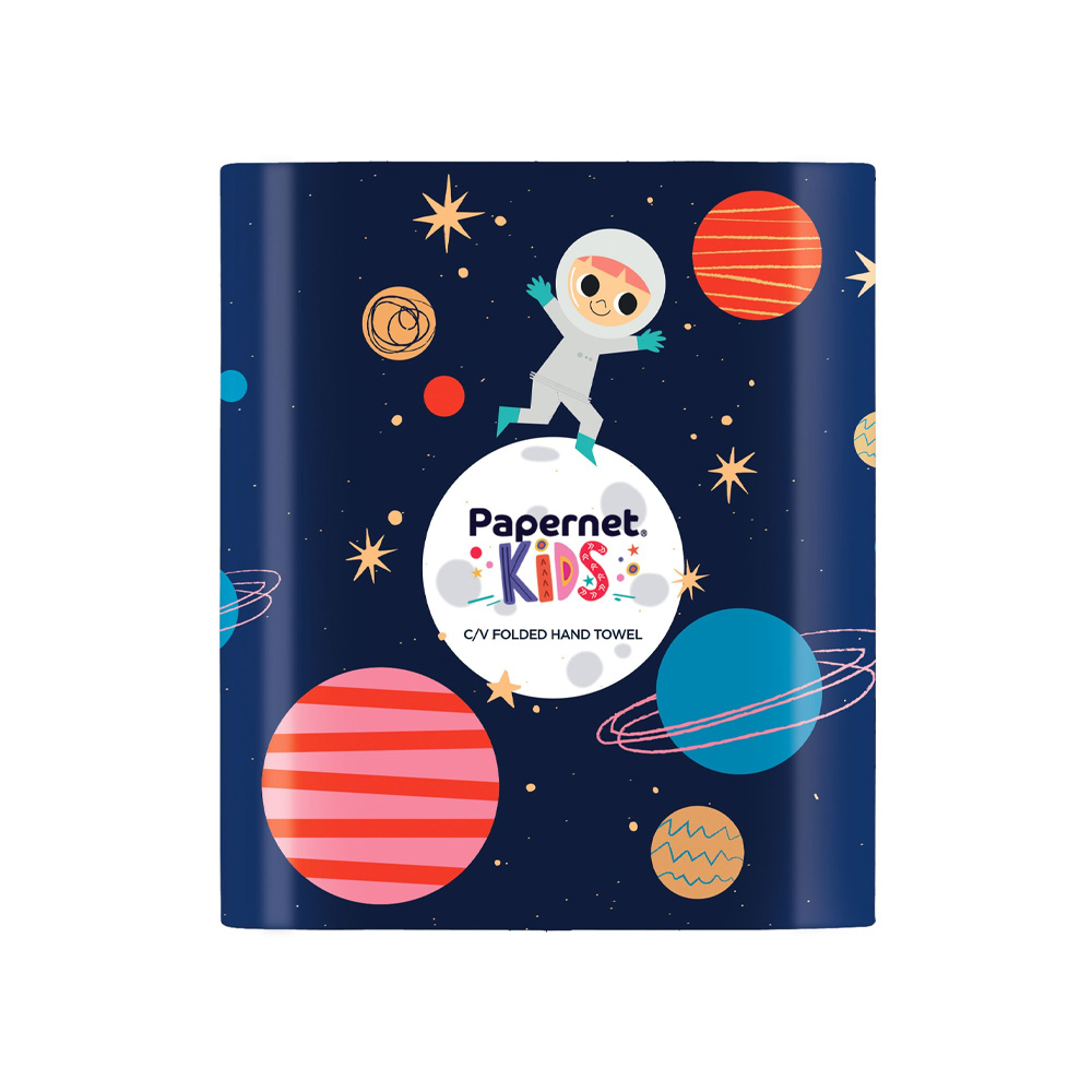 Dispensador Toalhas Mão Zig-Zag Papernet Kids Space