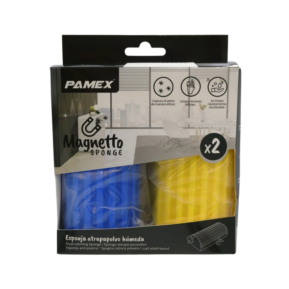Esponja Magnetto Húmida Pamex 2un