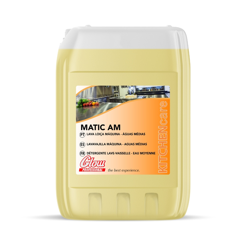 Detergente Máquina Loiça Matic Am Glow 10L