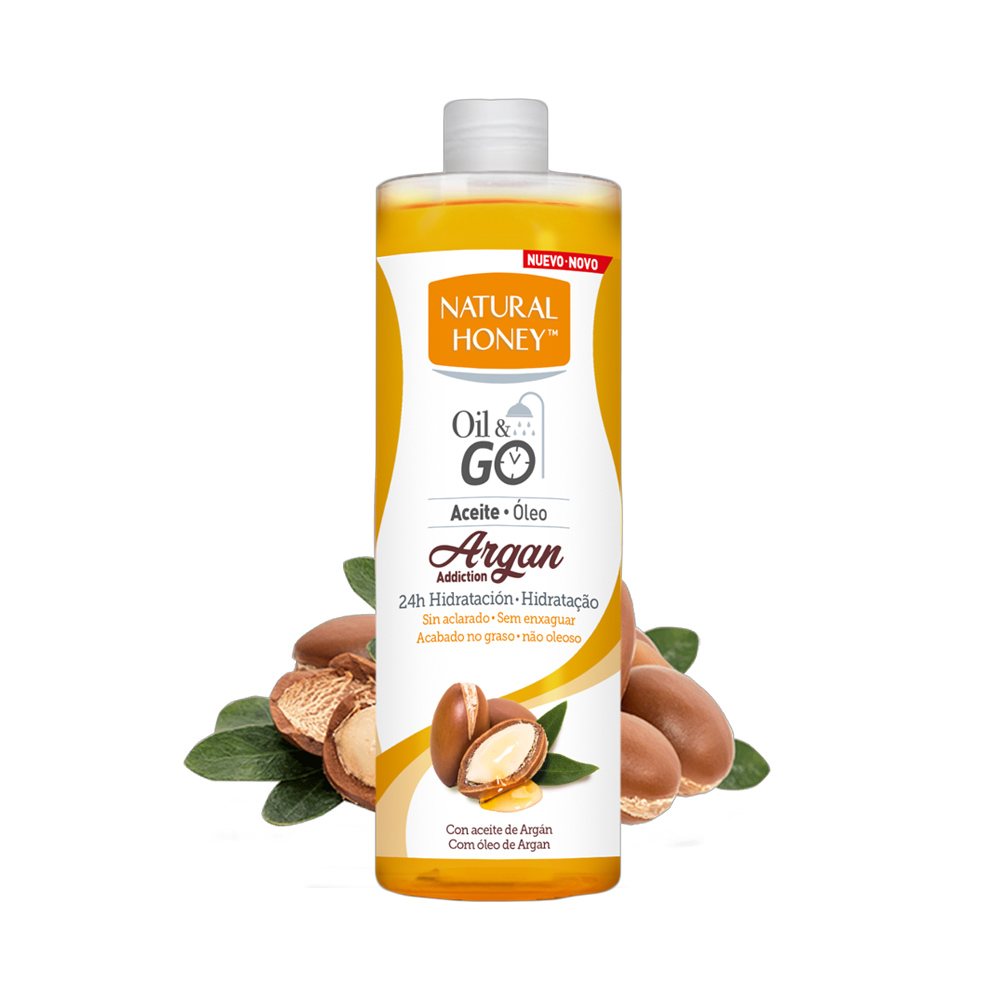 Óleo Corporal Natural Honey Argan 250ml