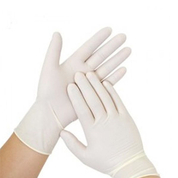 Luvas Látex Tamanho L c/ Pó 100un