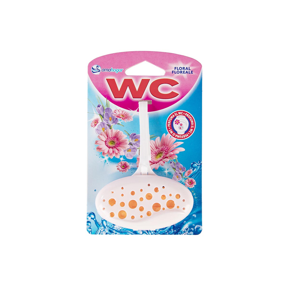 Bloco Sanitário WC Floral 50gr