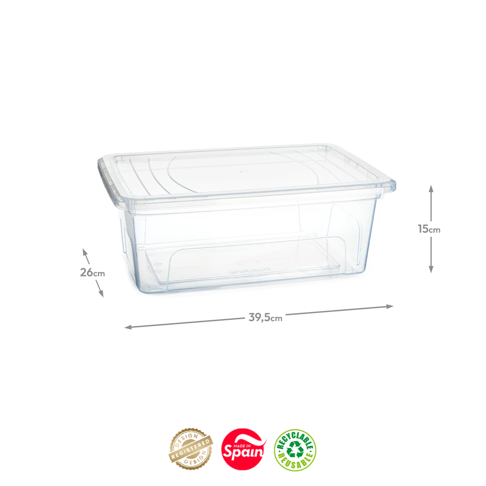 Caixa Plástico Easy 26x39,5x15cm 9,7L