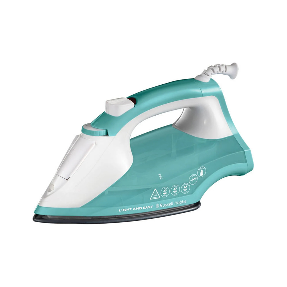 Ferro de Engomar a Vapor RUSSELL HOBBS Light & Easy Verde