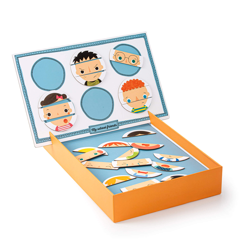 Jogo Magnéticos Emoções 30 Peças