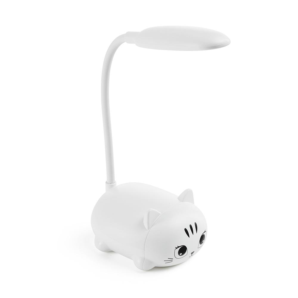 Candeeiro LED Kitty Branco