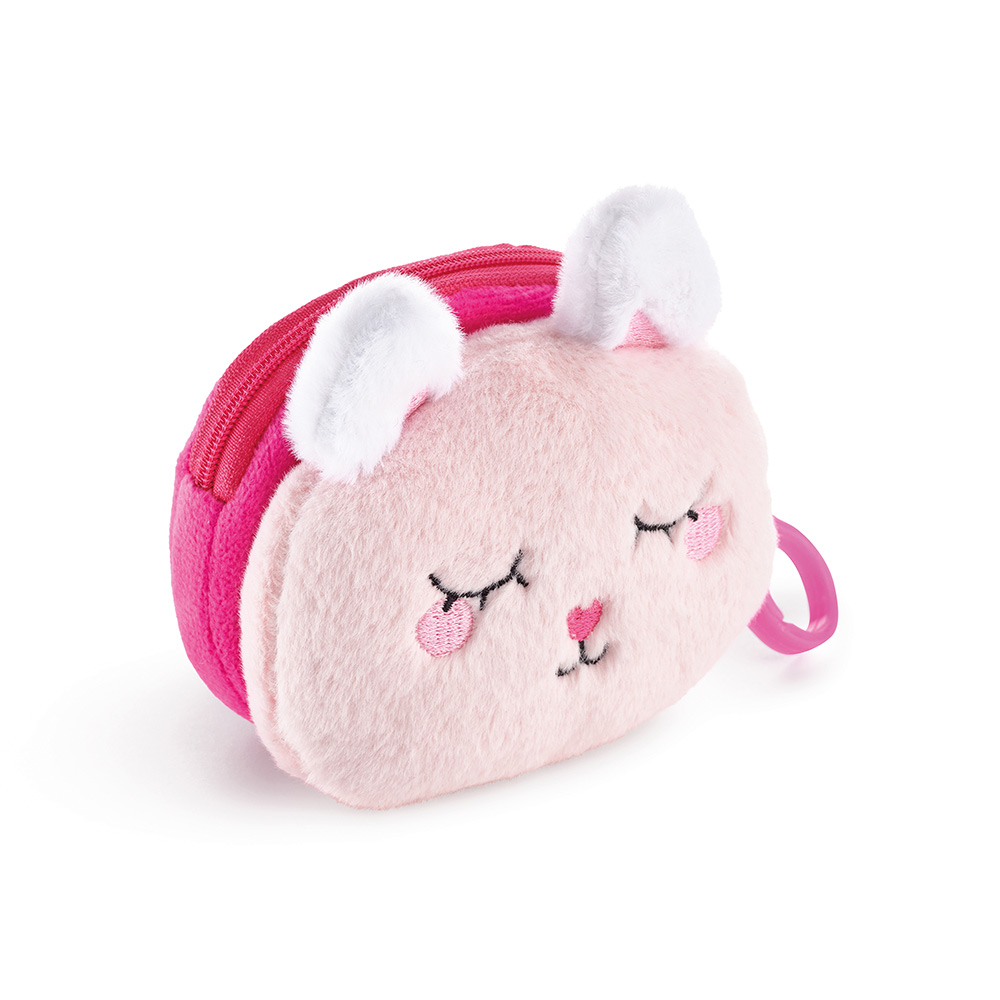 Porta Moedas c/ Porta Chaves Coelho 1un