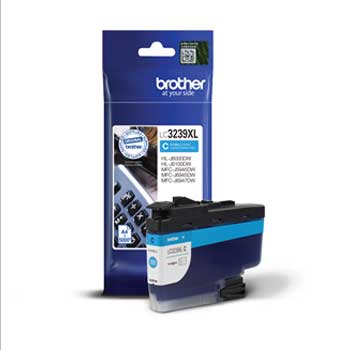 Tinteiro Brother LC3239XLC Azul 5000 Pág.