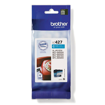 Tinteiro Brother LC427C Azul 1500 Pág.