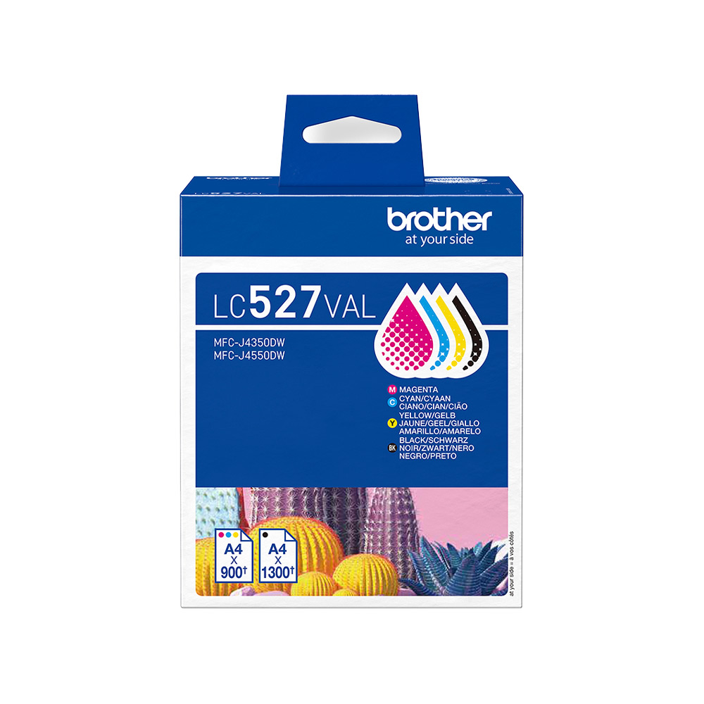Pack Tinteiros Brother LC527VAL 4 Cores