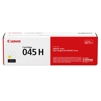Toner Canon 045H Amarelo 1243C002 2200 Pág.
