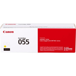 Toner Canon 055 Amarelo 3013C002 2100 Pág.