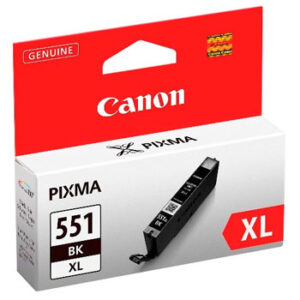 Tinteiro Canon 551XL Preto Foto 6443B001 11ml