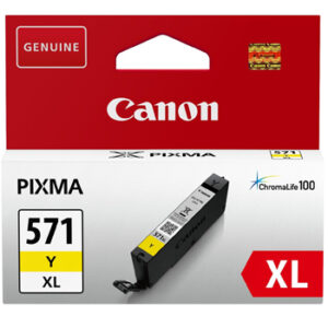 Tinteiro Canon 571XL Amarelo 0334C001 11ml