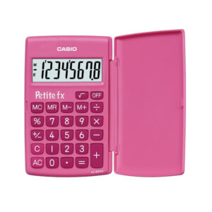 Calculadora de Bolso Casio LC401LV Rosa 8 Digitos