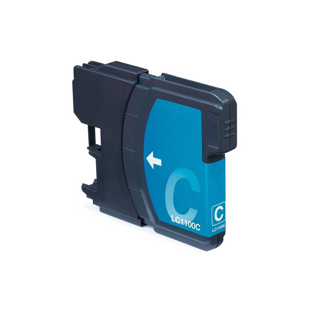 Tinteiro Compatível Brother LC1100C Azul 6,5ml 325 Pág.
