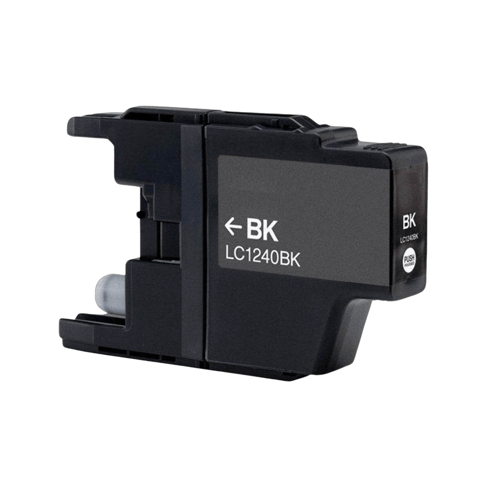 Tinteiro Compatível Brother LC1240BK Preto 600 Pág.