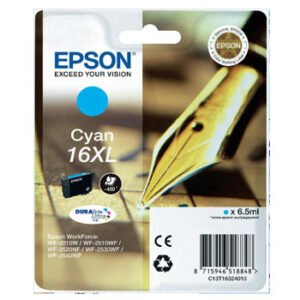Tinteiro Epson 16XL Azul C13T16324010 6,5ml