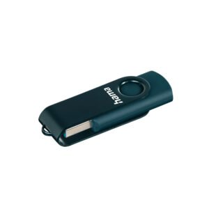 Pen Drive USB-A 3.0 64GB Hama Rotate Azul Petroleo