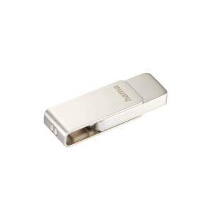 Pen Drive USB-C 3.1 128GB Hama Uni-C Rotate Pro Prata