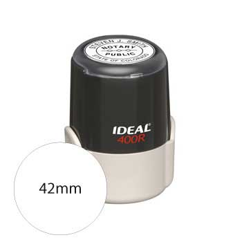 Carimbo Redondo 42mm Autotintavel Ideal Mod 400