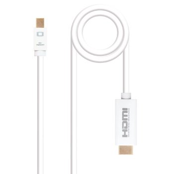 Cabo mini-Displayport Macho / HDMI Macho 2m