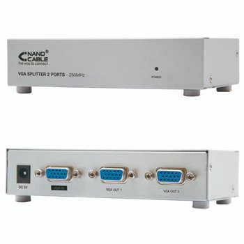 Splitter VGA 2 Portas com Alimentação