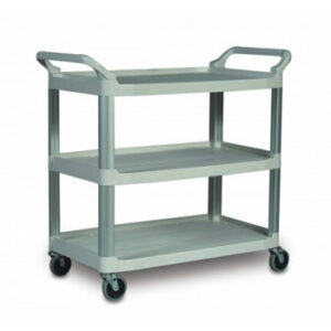 Carro Serviço 103x51x96cm X-Tra Multiusos 3 Níveis Branco