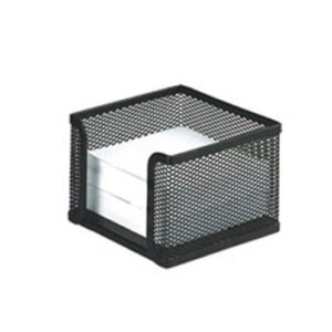 Base Porta Blocos Notas Rede Metálica Preto