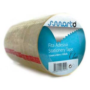 Fita Adesiva 15mmx66m Clear 1un
