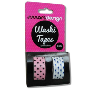 Fita Adesiva Decorativa Washi Tape Bolinhas 2un